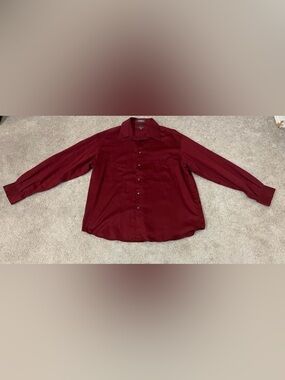 Crazy Horse Button-Up Dress Shirt